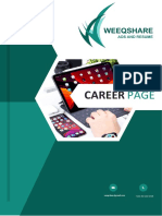 Weeqshare Vacancies 19 07 2021