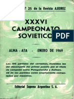 Ata, 1969-X, 113p - 36 Campeanato Sovietico