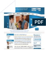 VoceaPacientului Printscreen Homepage