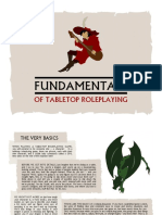 Fundamentals: of Tabletop Roleplaying