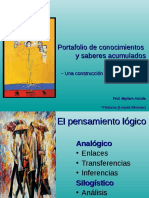 Complejidad y Construcción Del Portafolio de Saberes y Conocimientos