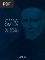 San José de Calasanz. Opera Omnia. v4. Cartas 1601-2200