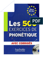 500 Exercices de Phonetique