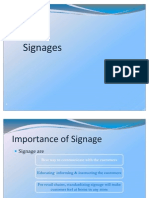 Signages