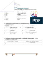 TASK 3 - Simple Present - WH Question Words