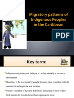 Migratory Patterns of Indigenous Peoples in The Caribbean-Web