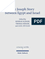Römer, Schmid, Bühler, Joseph Story BTWN Egypt & Israel 2021