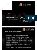 IndoMIM Company Profile