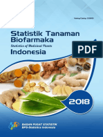 Statistik Tanaman Biofarmaka Indonesia 2018 (1)