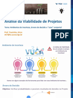 Análise e Viabilidade de Projetos 