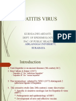 Hepatitis Virus: Kurnia Dwi Artanti. Dept. of Epidemiology, Fac. of Public Health