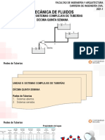 Redes de tuberías y sistemas complejos