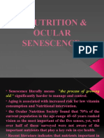 C. Nutrition & Ocular Senescence