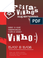 12a Feira de Vinhos Supernosso com promoções e conteúdo digital