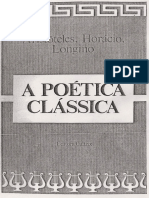 A Poetica Classica - Aristoteles, Horacio e Longino