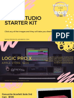 Home Studio Starter Kit Feb 2020