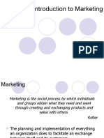 Introduction to Marketing