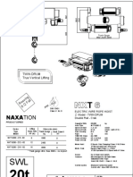 DIMENSION -TECHNICAL DATA - NXT 6 - MODEL Z - TWIN DRUM -20T