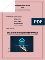 Caso de estudio de Siigo y Sudamericana de Software como proveedores de servicios en la nube en Ecuador