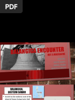 BALANGIGA Encounter