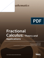 Fractional Calculus Theory and Applications