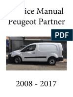 Service Manual: Peugeot Partner Exhaust System