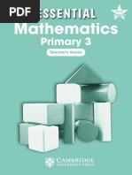 Essential Mathematics Primary 3 Teachers Guide 9789988897352AR