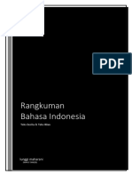 Rangkuman Bahasa Indonesia PAS [ Semester1 ]