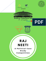 RAJ Neeti: A Political Case Study Competition