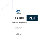 HS-100B Datasheet