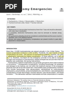 Tracheostomy EmergenciesLaura J. Bontempo