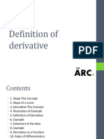 What Are Derivative