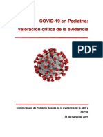 Covid-19 en Pediatria Valoracion Critica de La Evidencia Rev Ext