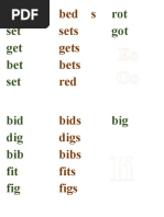 Words | PDF | Leisure | Entertainment (General)