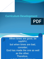 Curriculum Development Ppt