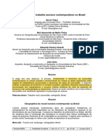 2010 - Thery - Geografias do trabalho escravo contemporâneo no Brasil