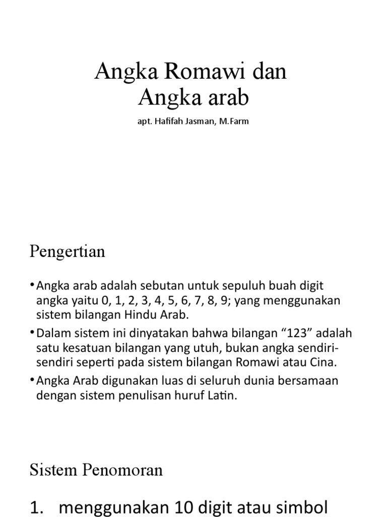 Angka Romawi 1 10000 Aturan Rumus Cara Penulisan Contoh