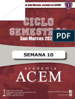 Semana 10 Semestral 2021-I Acem