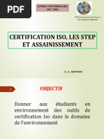 Cours de Certification Iso 25 09 2018