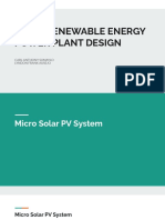 Microrenewable Energy Power Plant-Design