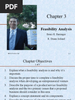 Feasibility Analysis: Bruce R. Barringer R. Duane Ireland