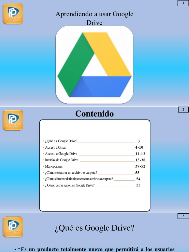 UTILIZAR GOOGLE DRIVE visual data 4