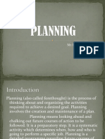 Essential Steps in the Planning Process