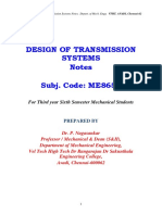 ME8651 Design of Transmission Systems