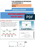 Reforzamiento 5to Cuartiles Deciles