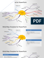 Mind Map Slide Layout