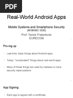 MOBISEC 2020 - 05 - Real-World Android Apps