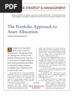 Novantas on Asset Allocation Oct 2010