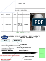 Action Plan For Sep - 2020 Production: SHEET - 1/1