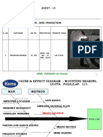 Action Plan For Aug - 2020 Production: SHEET - 1/1